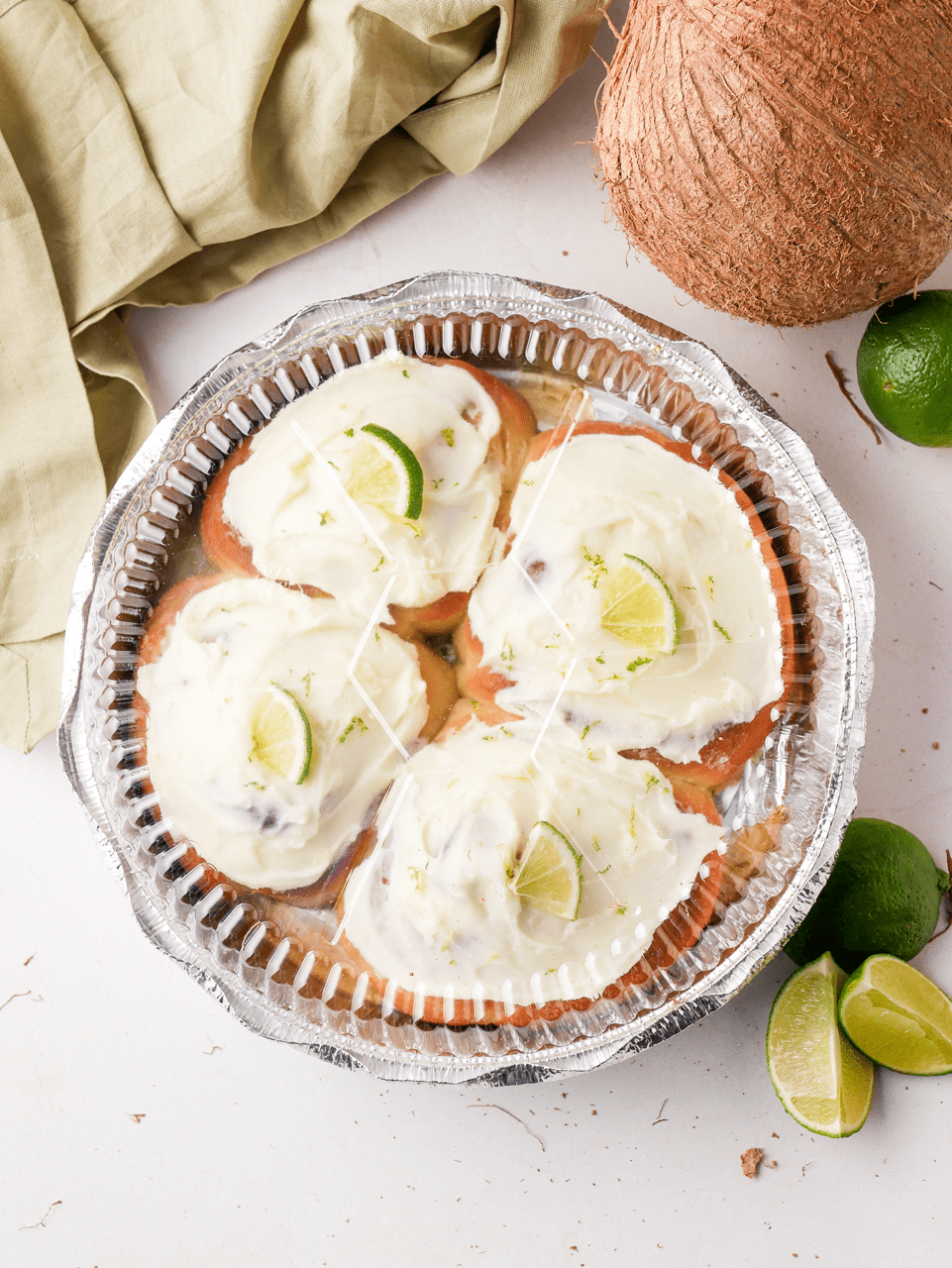 The Palm - Coconut Lime Roll (4 count)