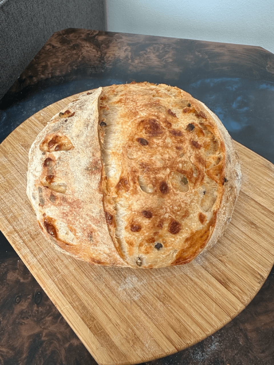 Fresh Baked Jalapeño Sour Dough Bread Medium