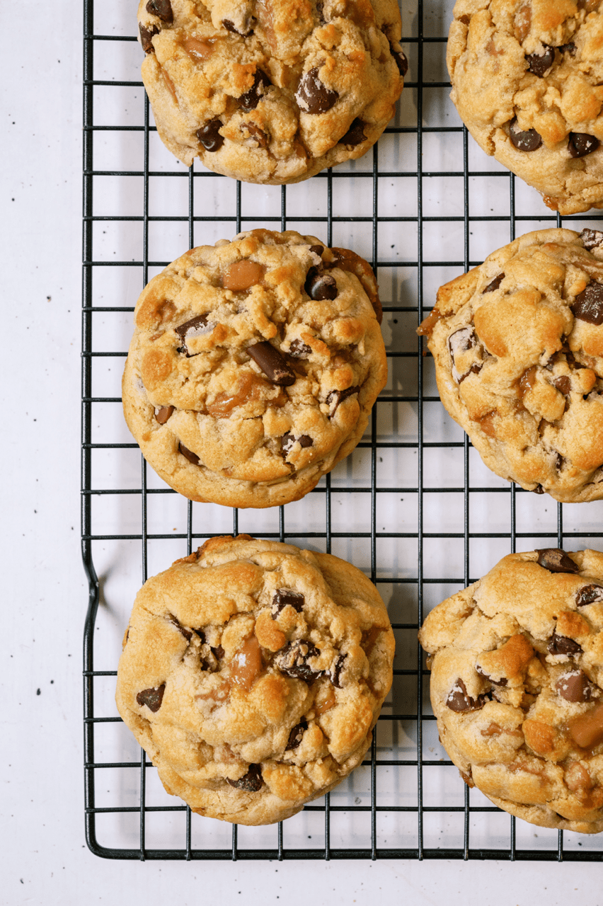 2 Toffee Chocolate Chip Cookies
