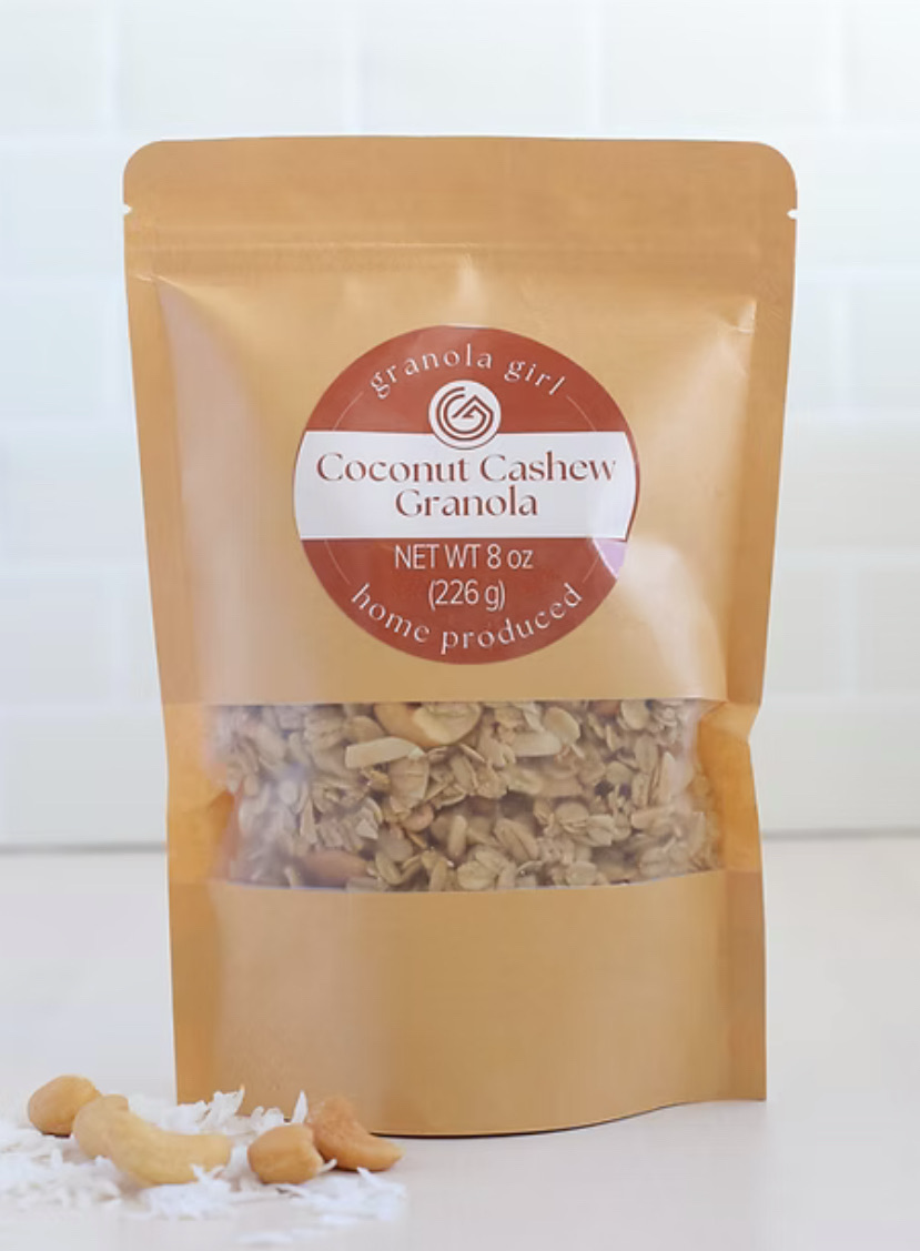 Coconut Cashew Granola