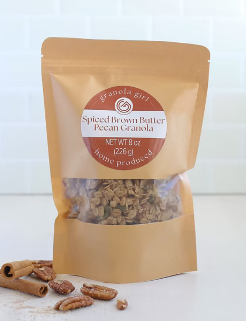 Spiced Brown Butter Pecan Granola