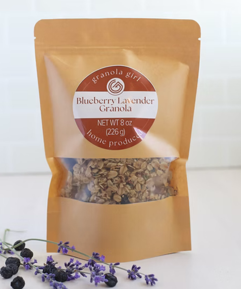 Blueberry Lavender Granola