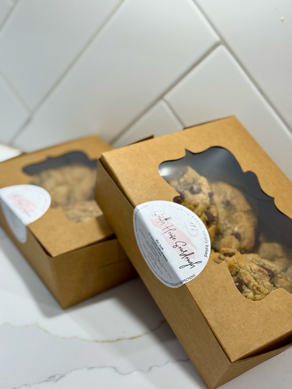Sourdough chocolate chip cookies