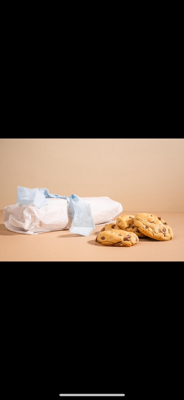 Chocolate Chip Cookie Dough Log