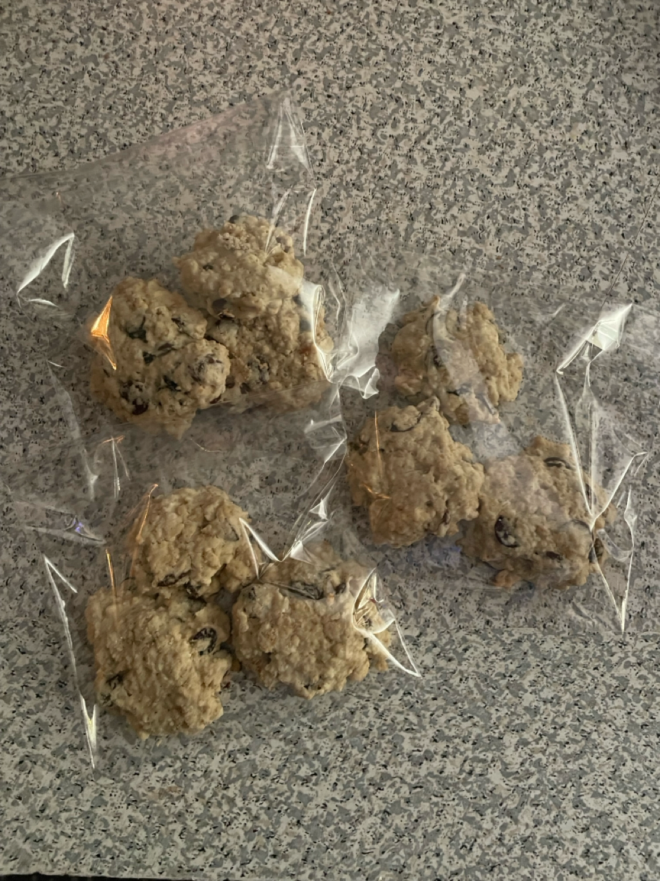 Gluten free dairy free Mrs Fields cookies 3 per ba