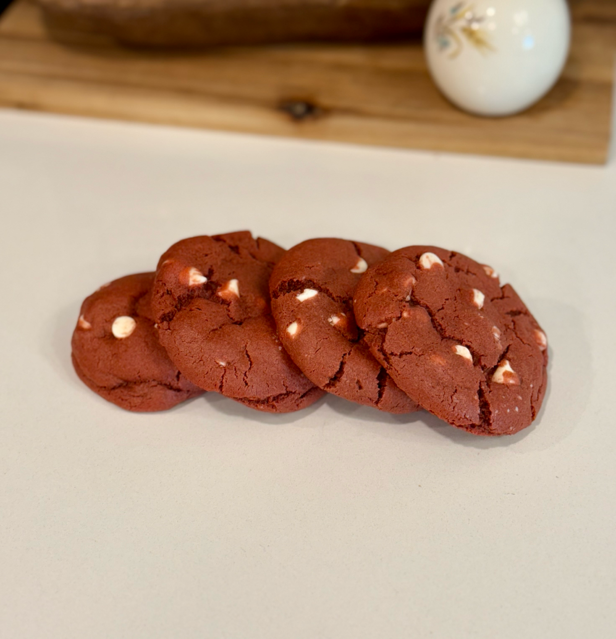 Red Velvet Cookies (4 Count)