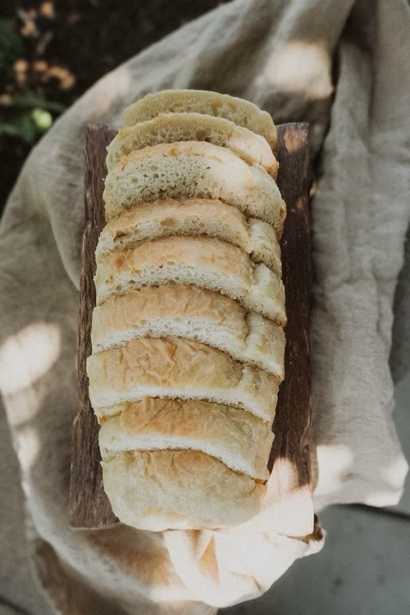 Soft sandwich loaf (sourdough)