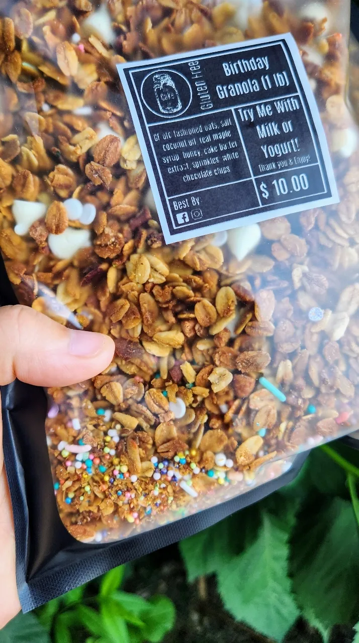 Birthday Granola (1 lb) Gluten Free)