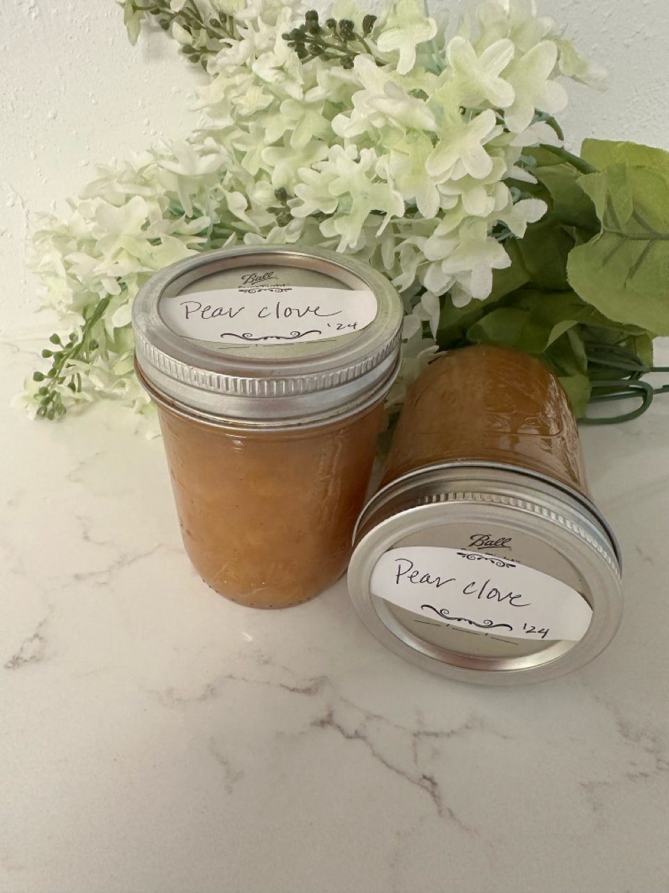 Pear Clove jam