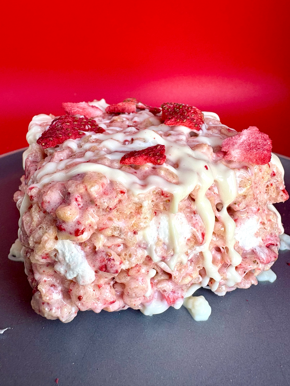 Strawberry Rice Krispie Treat (Gluten-Free)
