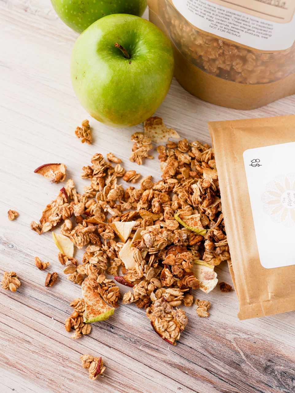 Apple Pie Sourdough Granola