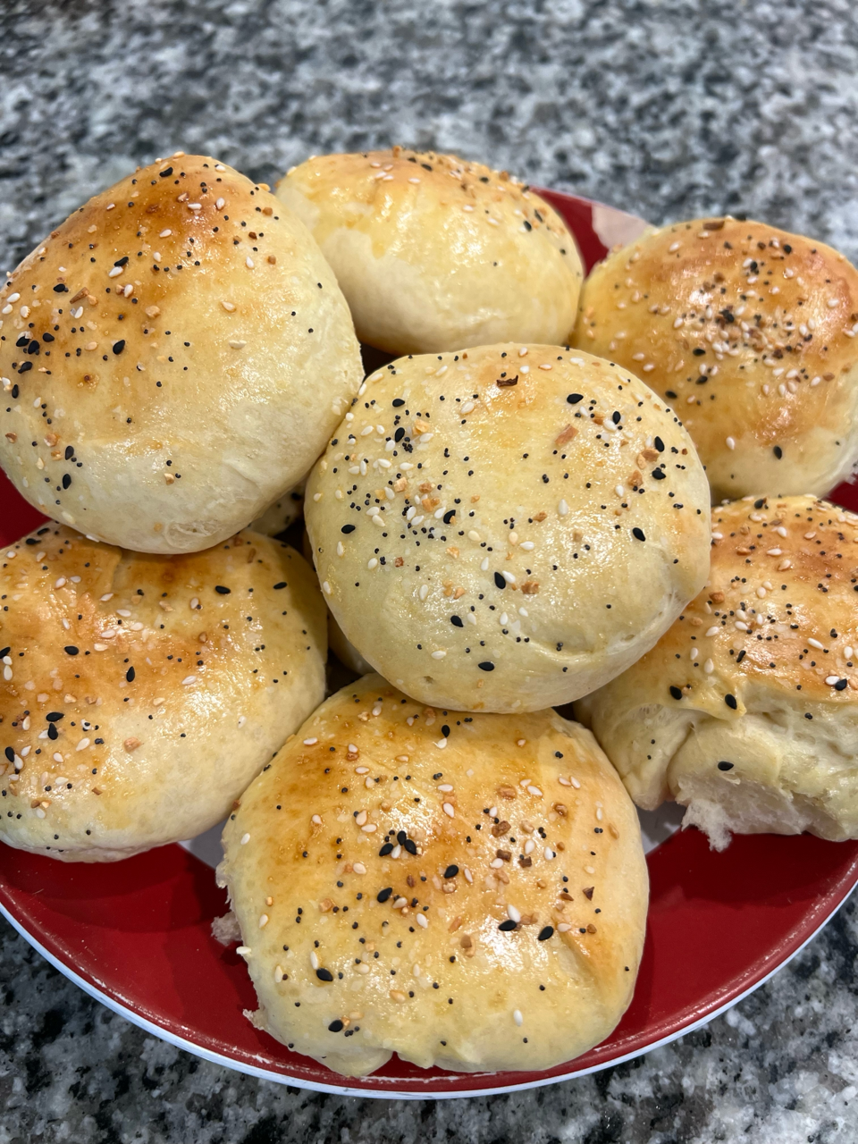 Hamburger buns 8 count