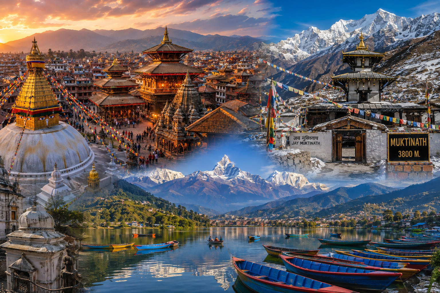 Grand Nepal Explorer: Kathmandu, Pokhara, Muktinath, Chitwan, Lumbini & Janakpur