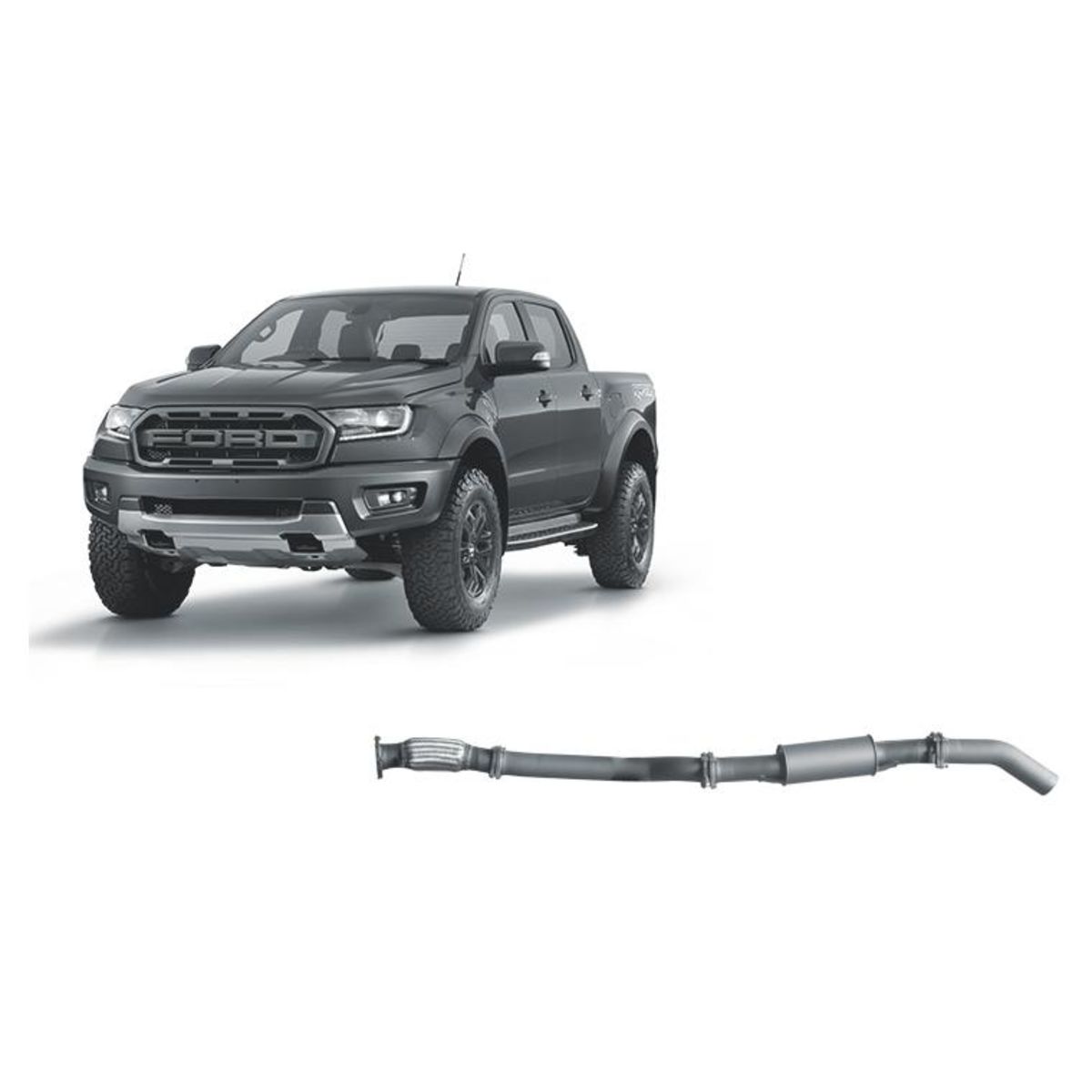 Redback Extreme Duty Exhaust to suit Ford Raptor 2.0L Bi-Turbo (10/2018 - On)