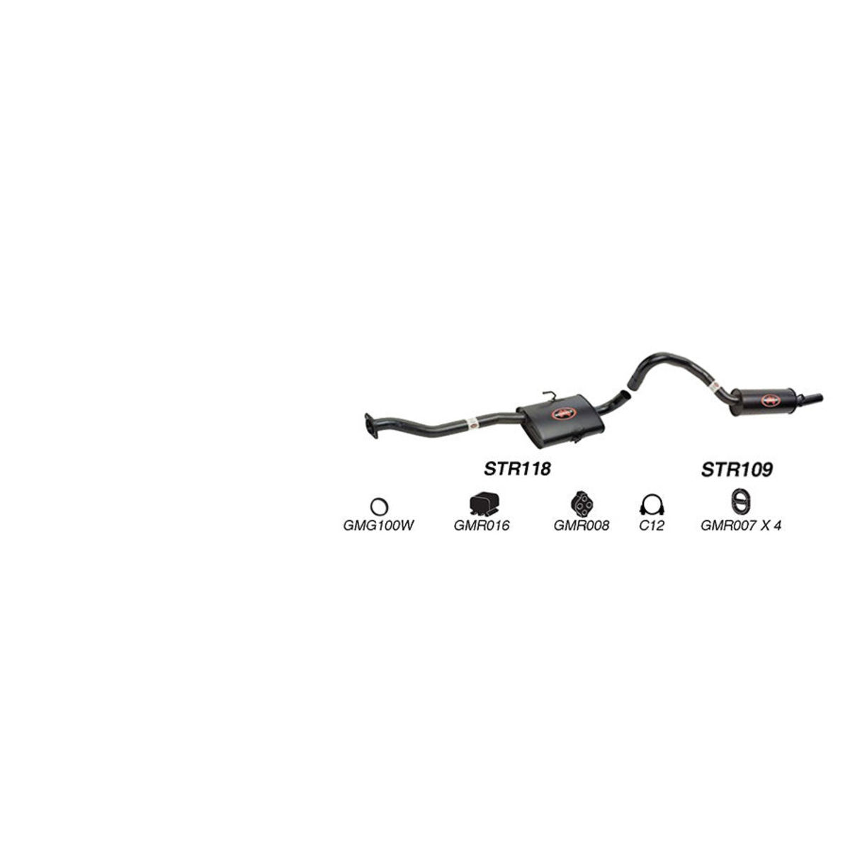 Redback Sports System to suit Holden Commodore (01/1995 - 01/1997)