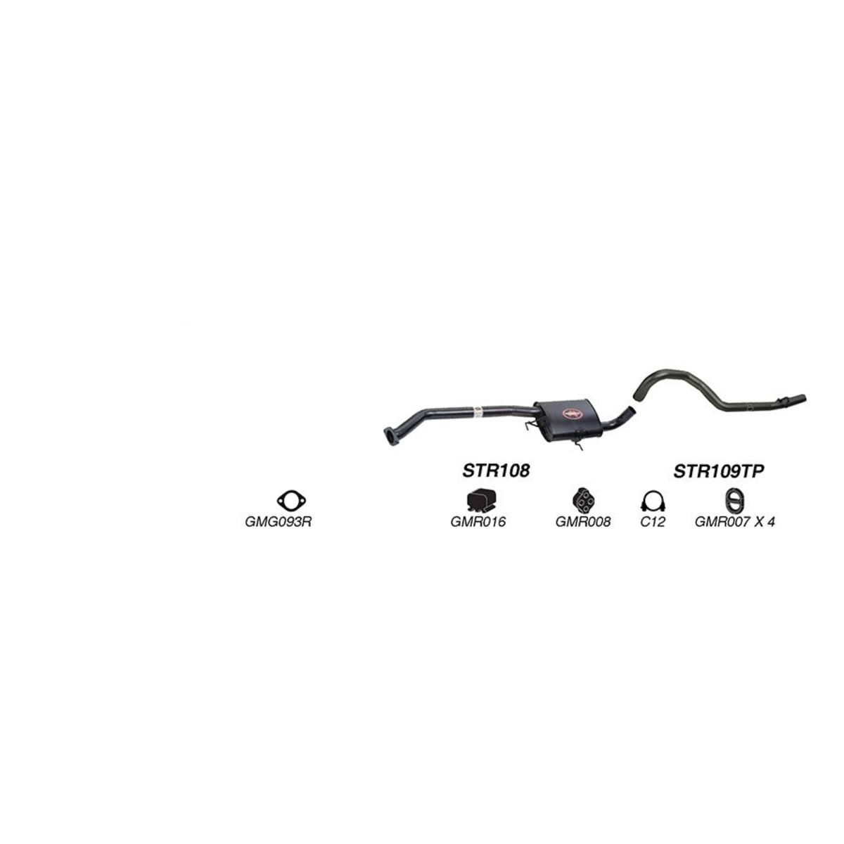 Redback Sports System to suit Holden Commodore (01/1988 - 2000)