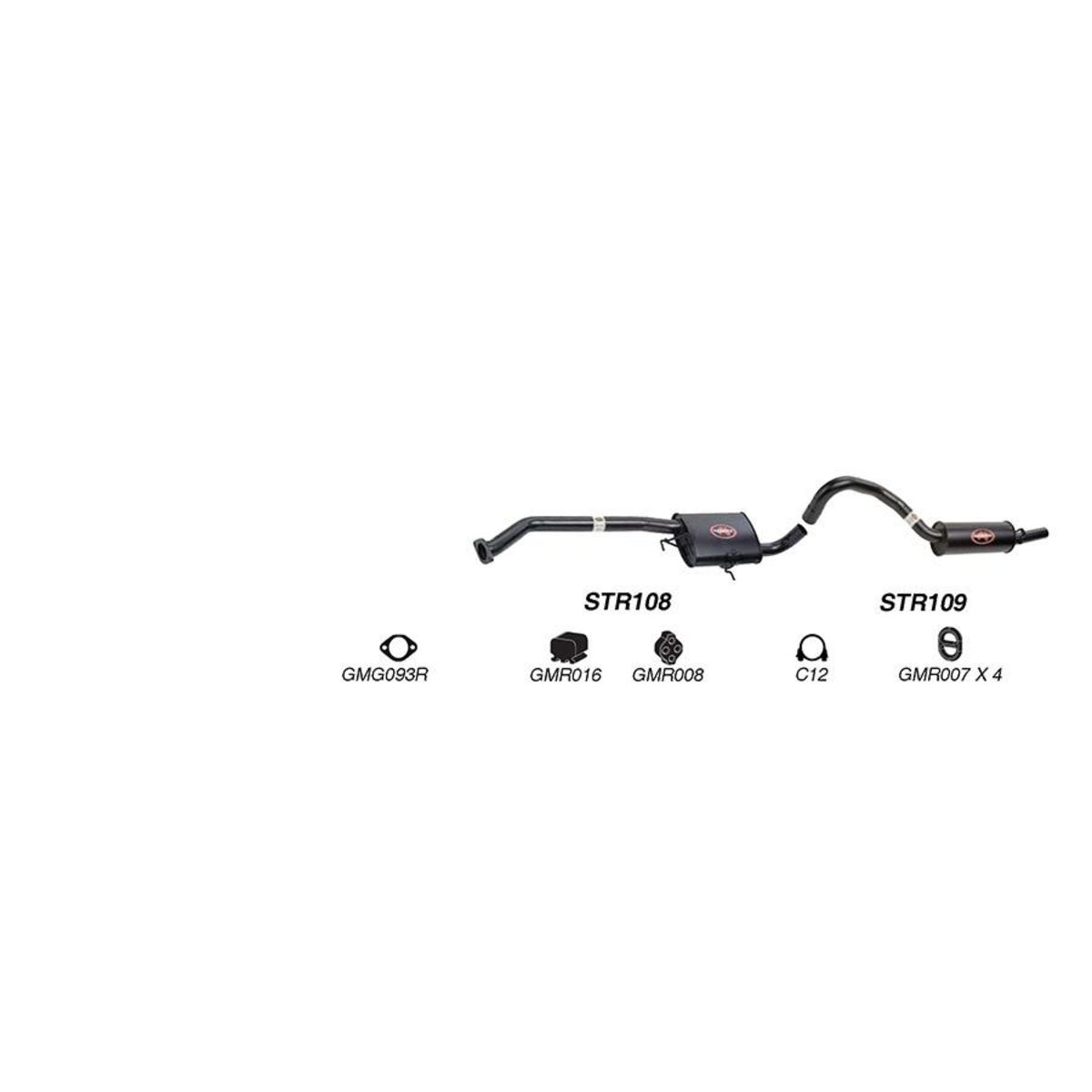 Redback Sports System to suit Holden Commodore (01/1988 - 2000)