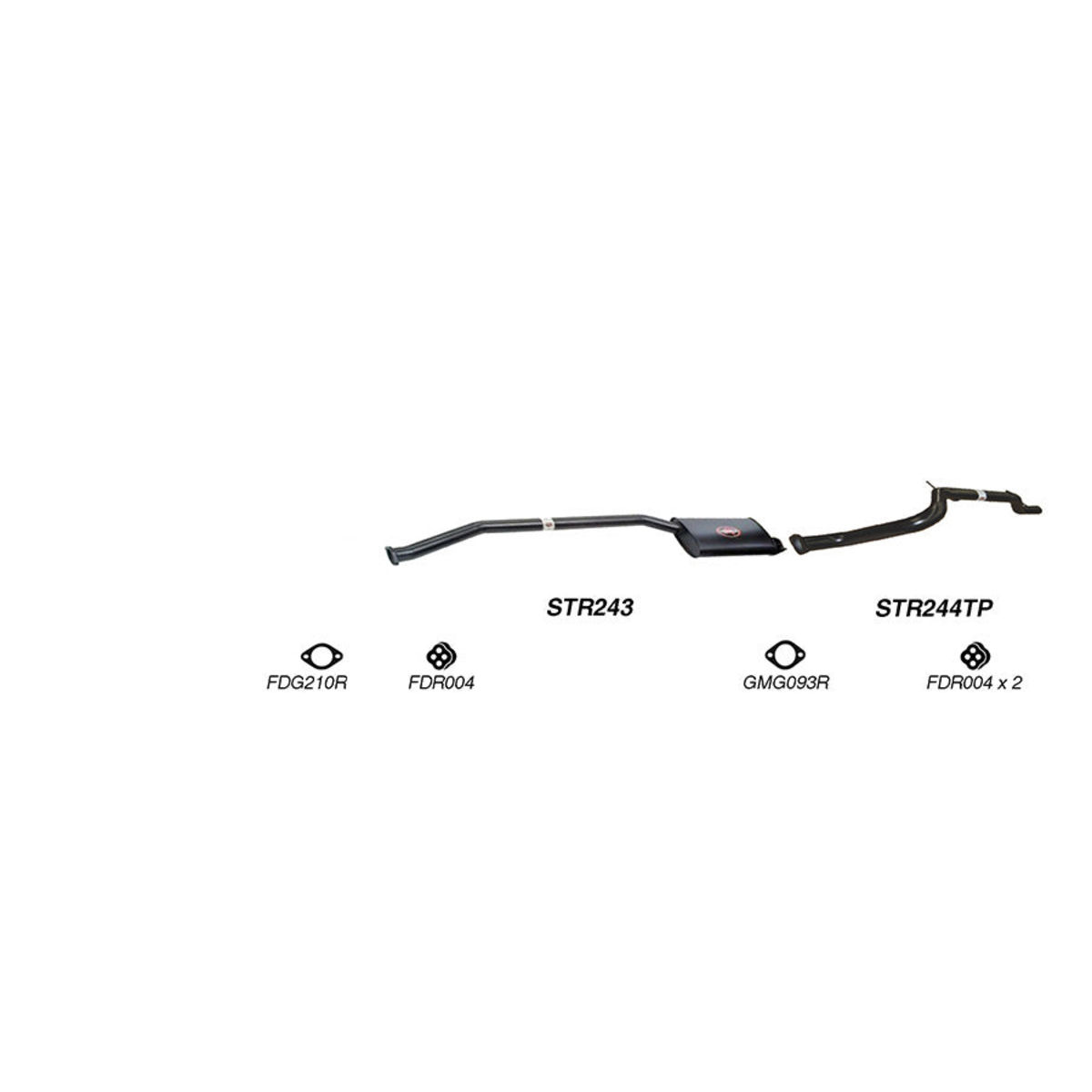 Redback Sports System to suit Ford Falcon (01/1998 - 09/2002)