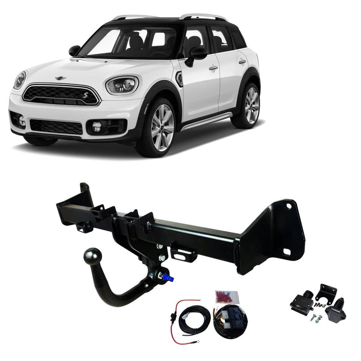 TAG Towbars European Style Tongue to suit Mini Cooper (11/2015 - 01/2019), Cooper S (11/2015 - 01/2019), Countryman (02/2017 - on)