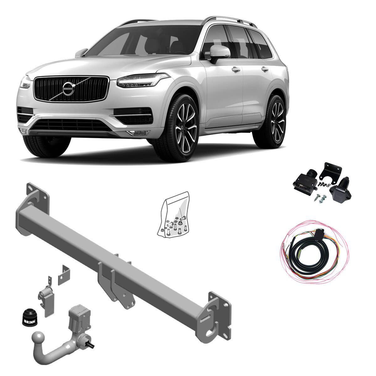 Brink Towbar to suit Volvo Xc90 (03/2015 - on)