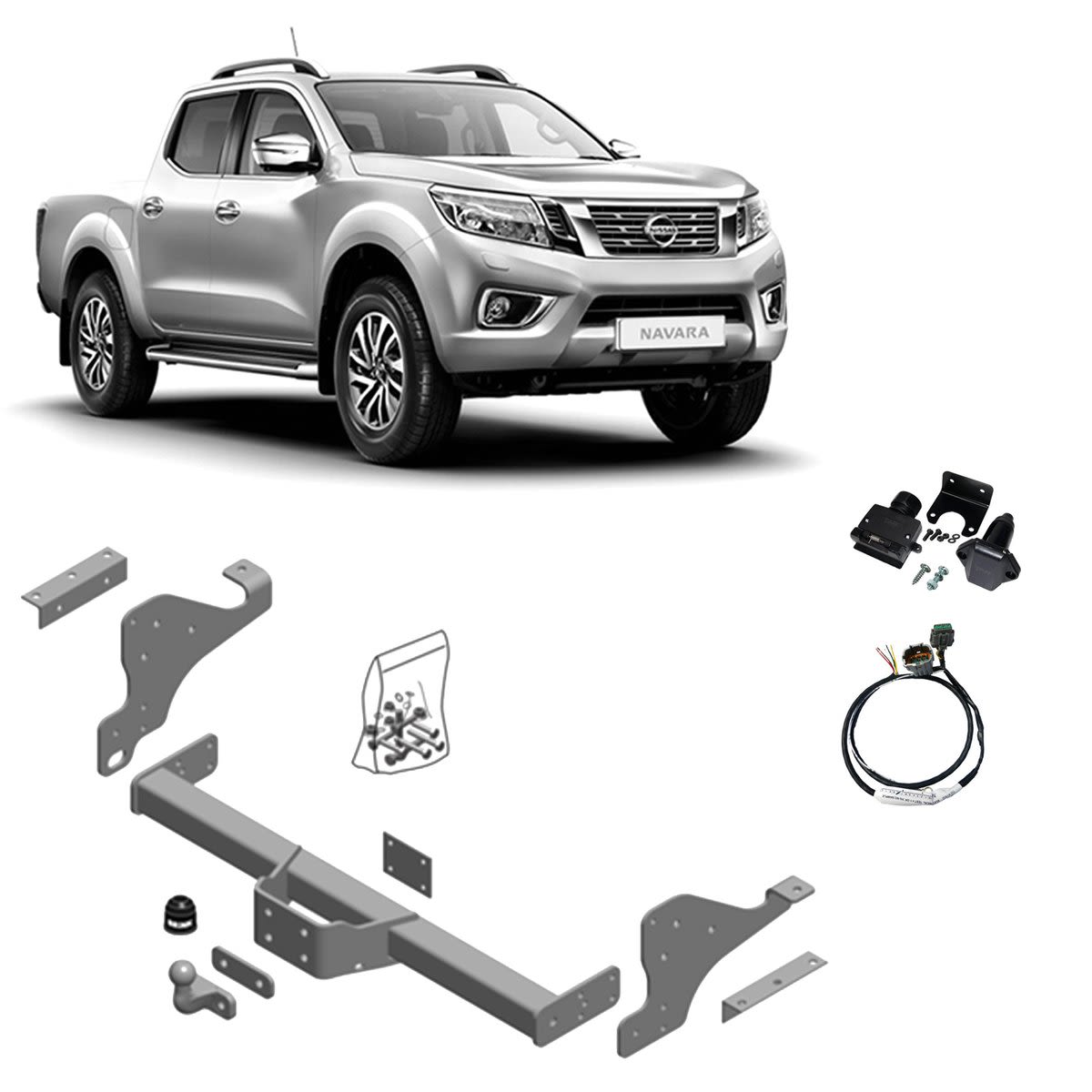 Brink Towbar to suit Nissan Navara (01/2015 - on)