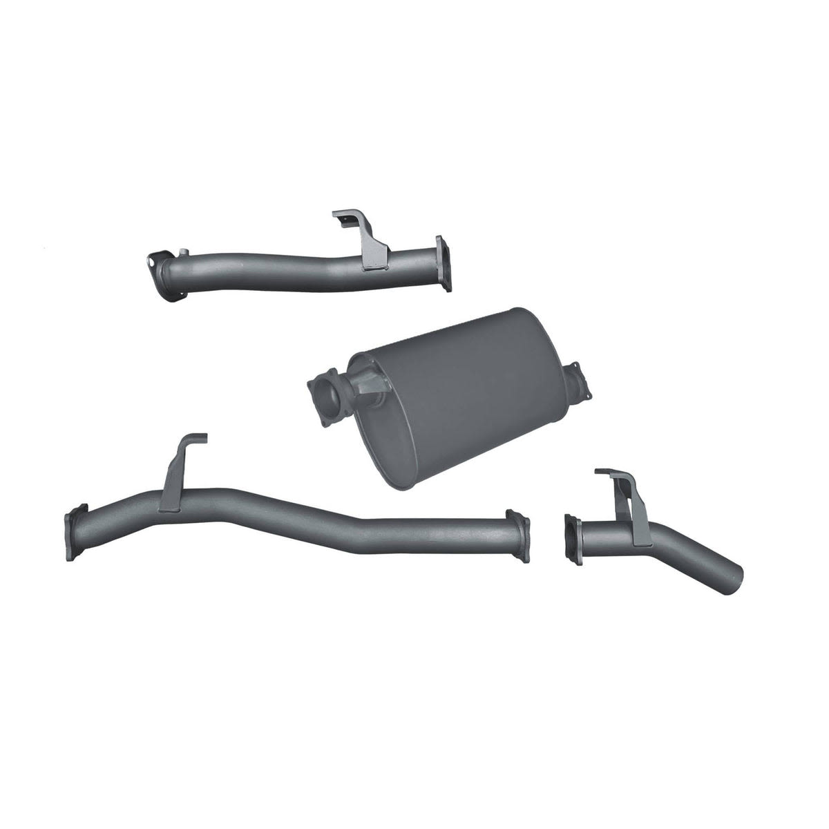 Redback Extreme Duty Exhaust to suit Toyota Landcruiser 76 Series Wagon (09/2016 - on)