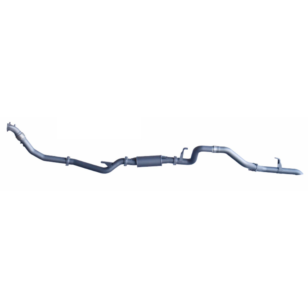 Redback Extreme Duty Exhaust to suit Toyota Landcruiser 80 Series Wagon 4.2L 1HZ (01/1990 - 02/1998)