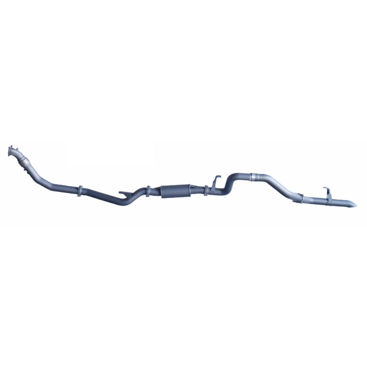 Redback Extreme Duty Exhaust to suit Toyota Landcruiser 80 Series Wagon 4.2L 1HZ (01/1990 - 02/1998)