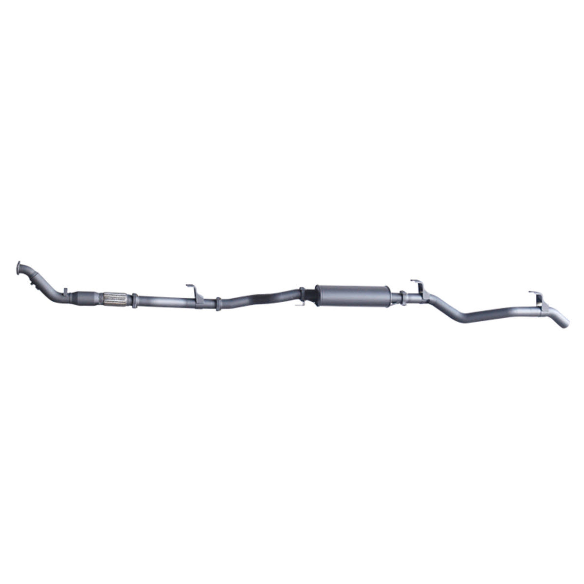 Redback Extreme Duty Exhaust to suit Toyota Landcruiser 79 Series Double Cab (01/2012 - 10/2016)