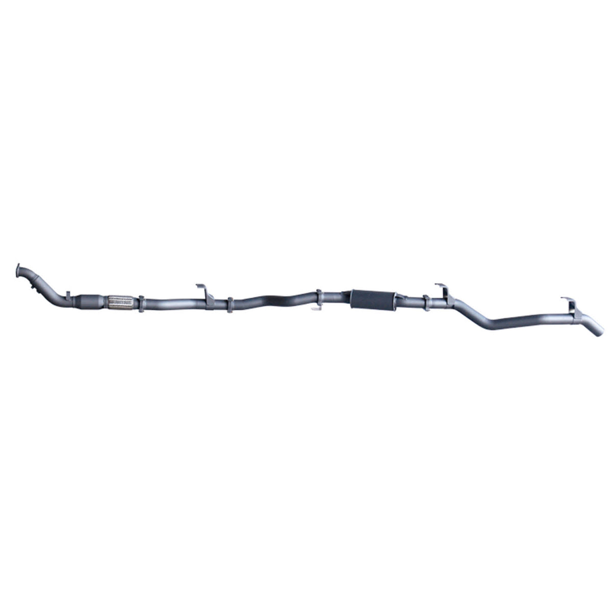 Redback Extreme Duty Exhaust to suit Toyota Landcruiser 79 Series Double Cab (01/2012 - 10/2016)