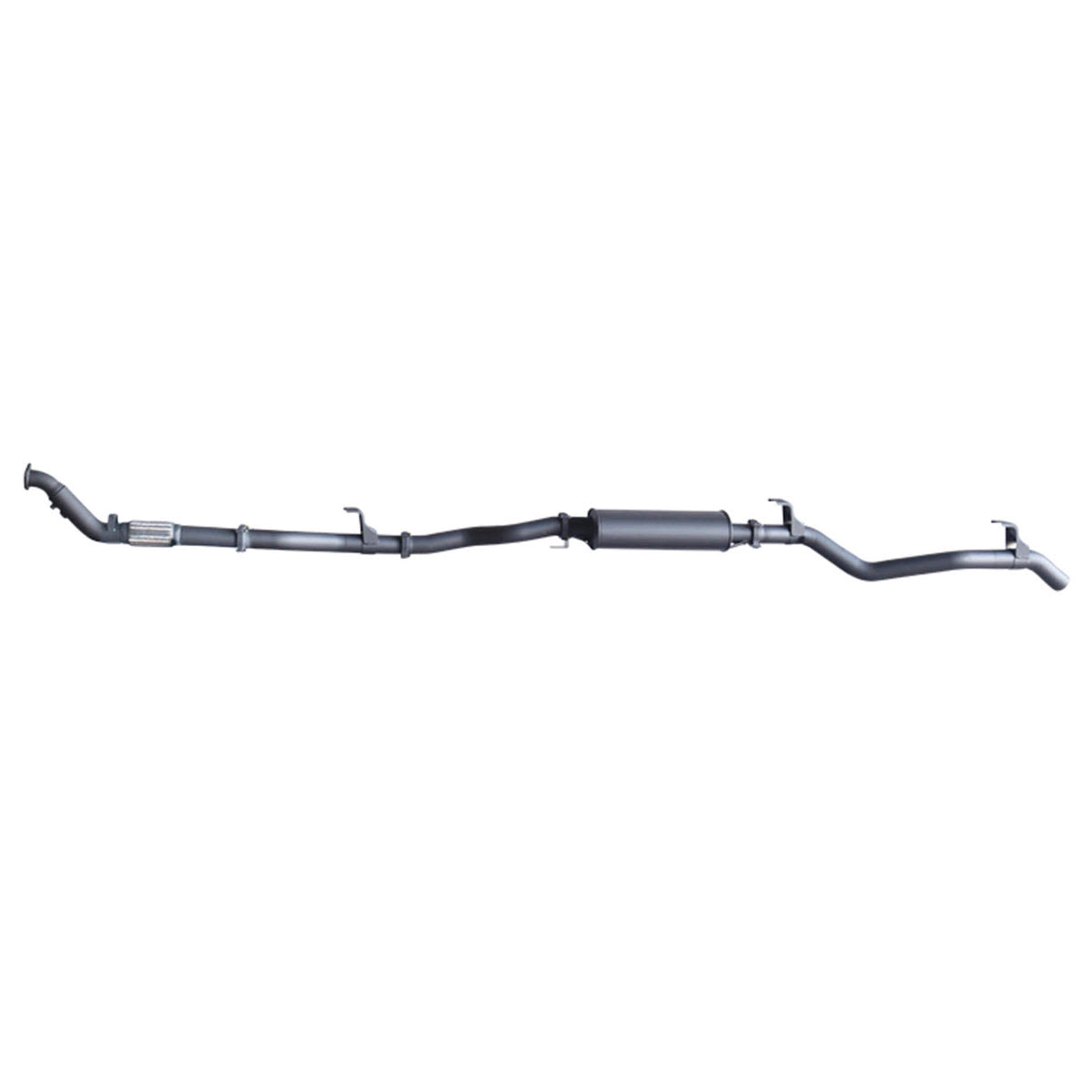 Redback Extreme Duty Exhaust to suit Toyota Landcruiser 79 Series Double Cab (01/2012 - 10/2016)