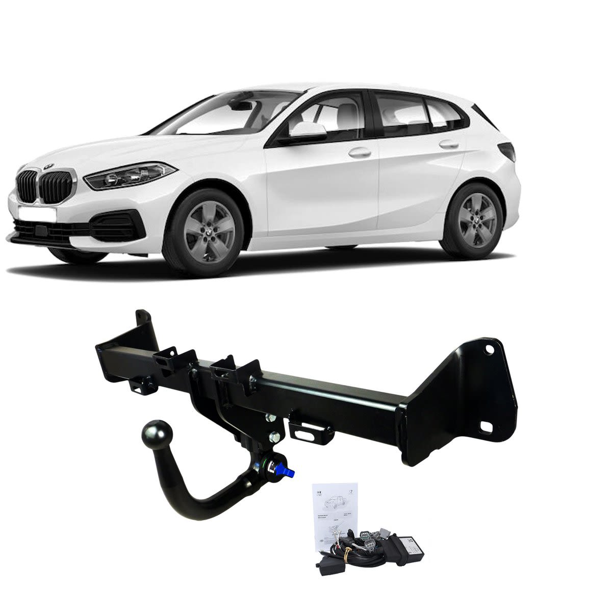 TAG Towbars European Style Tongue to suit BMW 1 (09/2011 - 02/2014)