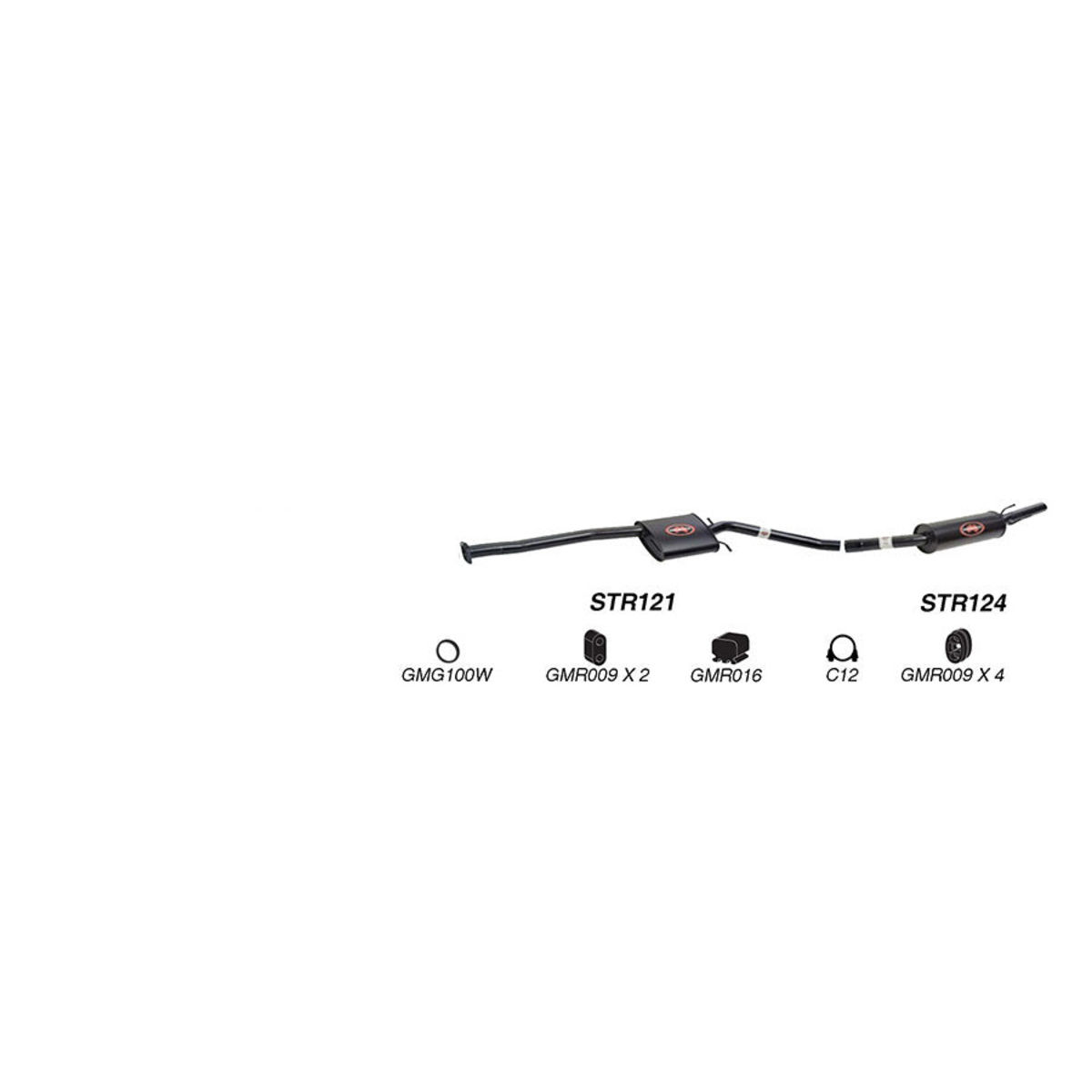 Redback Exhaust System for Holden Commodore (01/2000 - 2004)