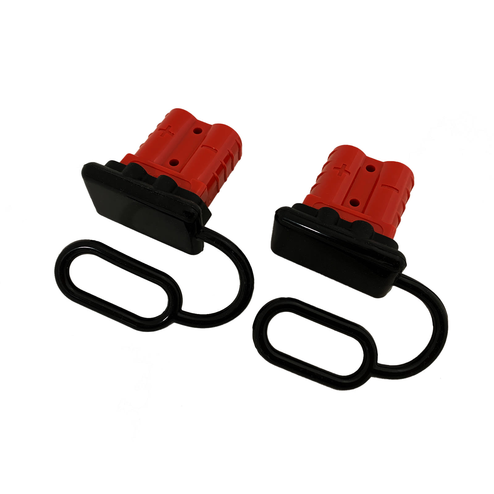 TAG Heavy Duty Connector Set (Red Anderson Plugs) with Covers