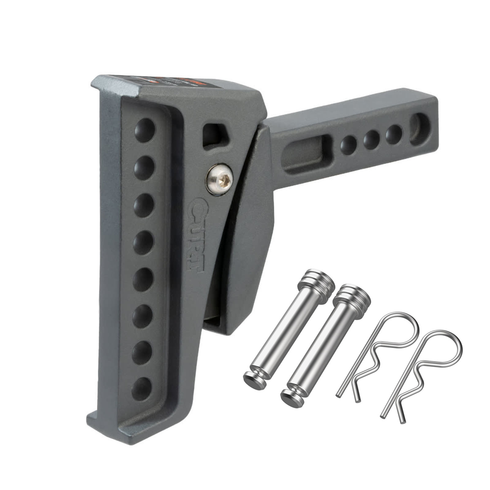 CURT Rebellion XD ShockDrop Ball Mount (50mm Tow Ball Kit)