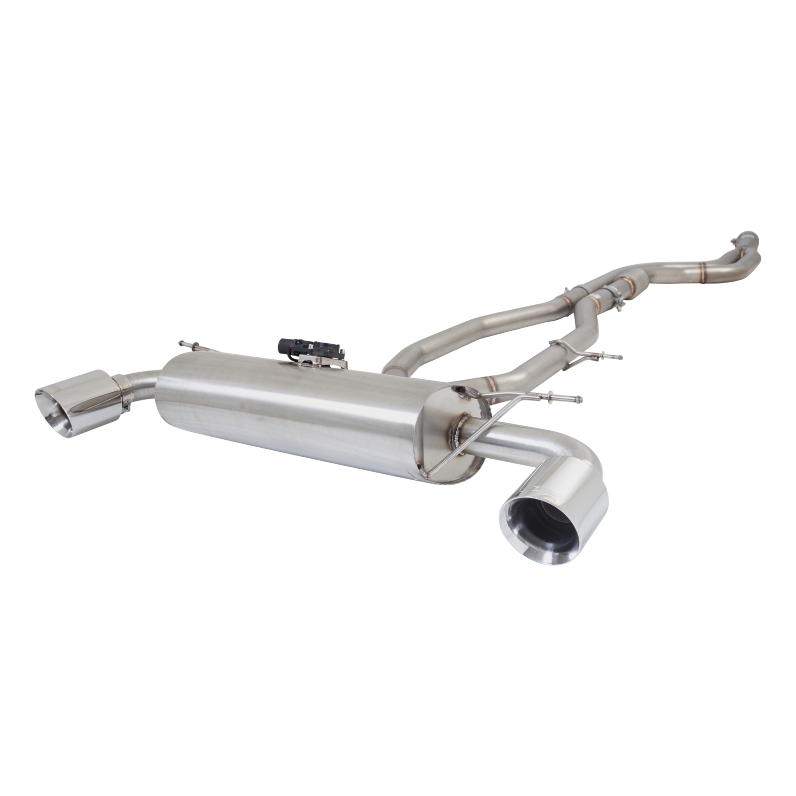 XForce Exhaust for Toyota Supra GR 2019 onwards 304 Varex Catback With 3 3/8" Pipe Work To  Dual 2.5" with 5" Tips 
