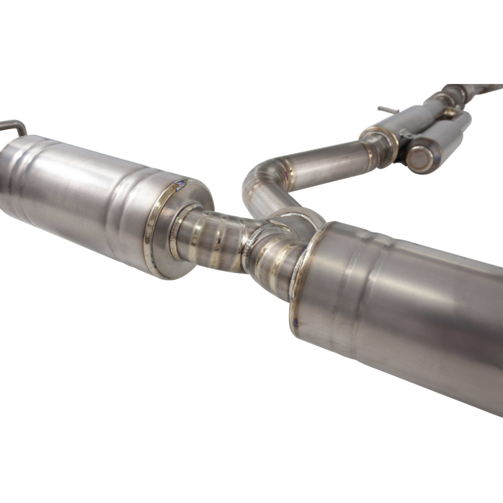 XForce Titanium Exhaust System for Toyota GR Yaris with Burnt Blue Tips (01/2020 - on)