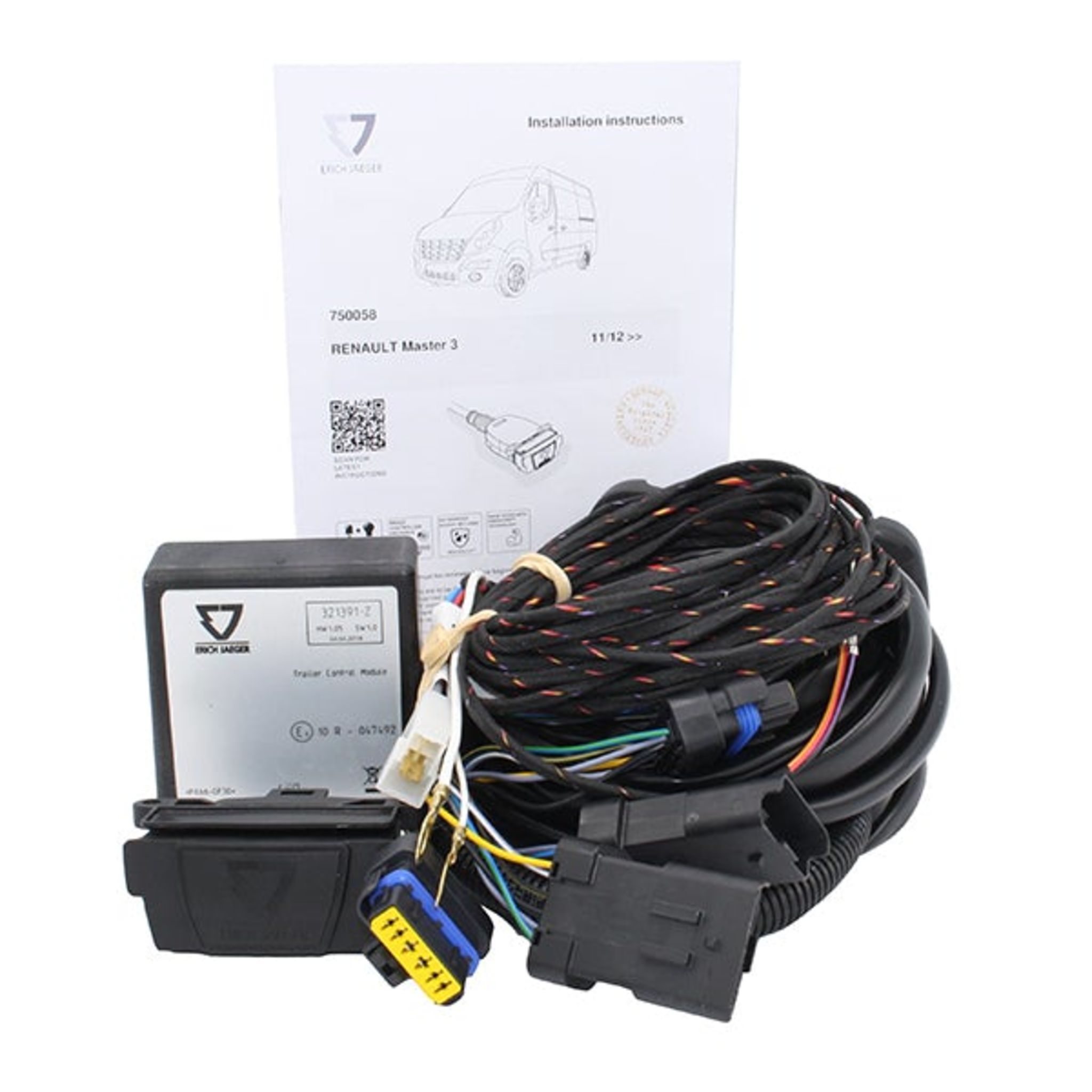 Erich Jaeger Towbar Wiring to suit Renault Master 11/12-On