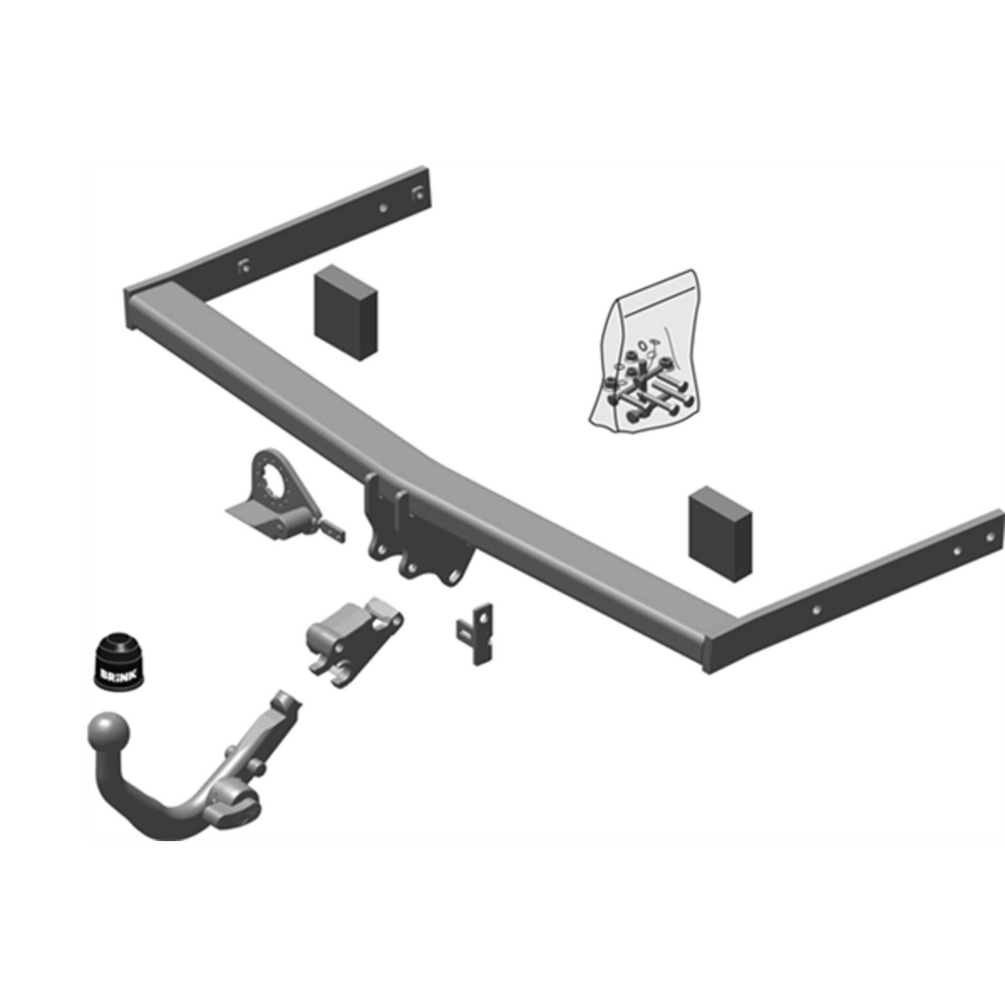 Brink Towbar to suit Skoda Octavia (09/2004 - on)