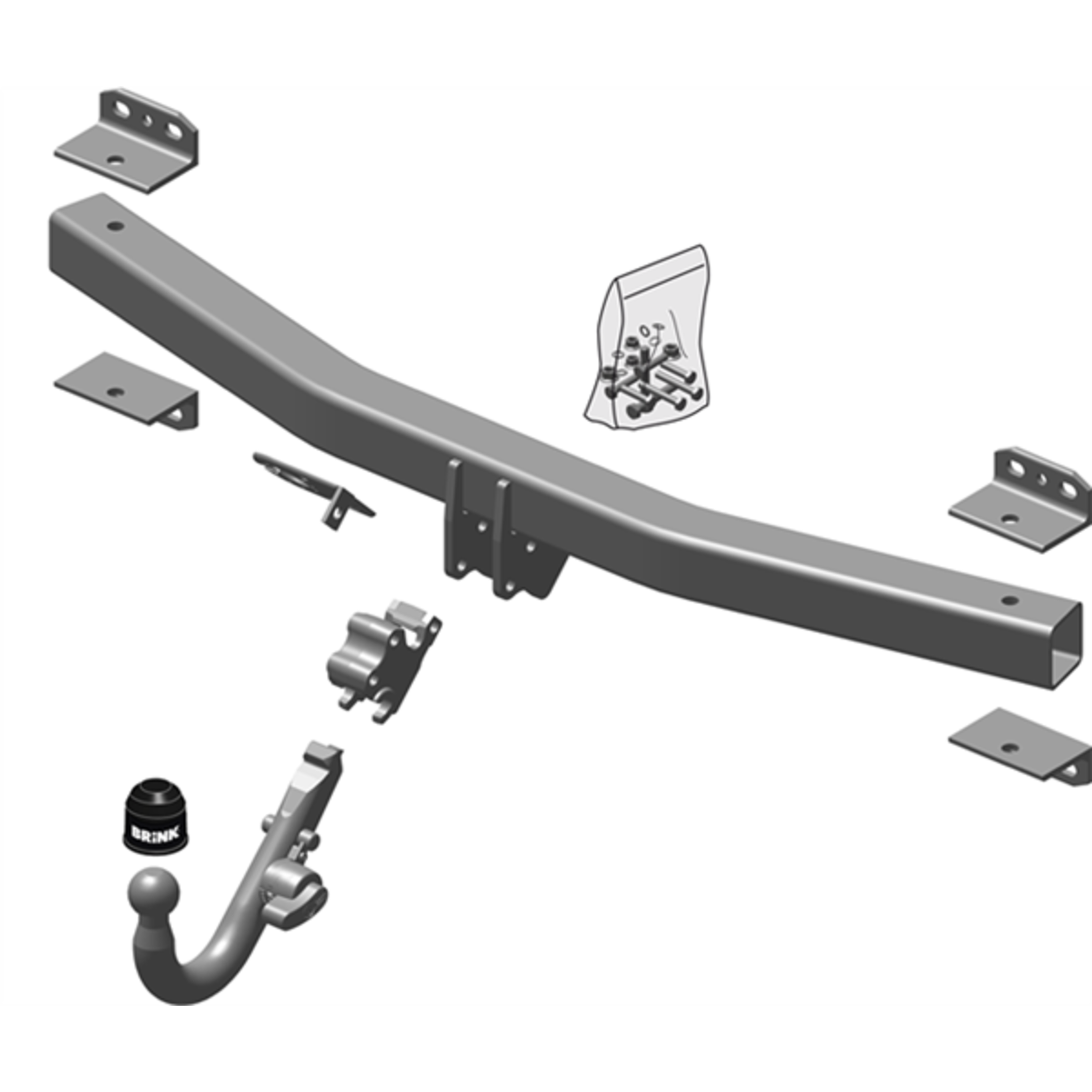 Brink Towbar to suit Volkswagen Touareg (09/2003 - on)