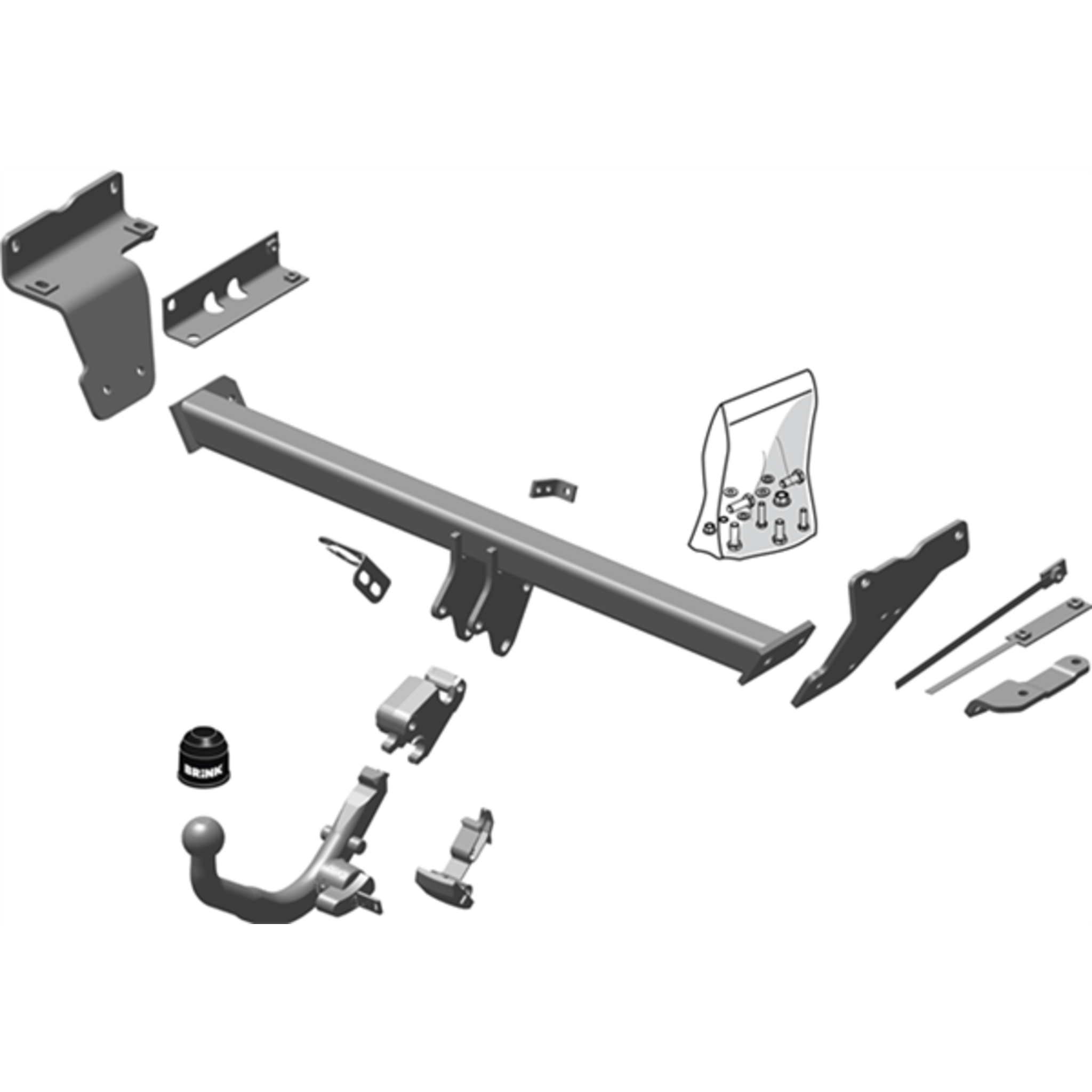 Brink Towbar to suit Nissan Qashqai (07/2014 - on), Dualis (10/2007 - 05/2013)