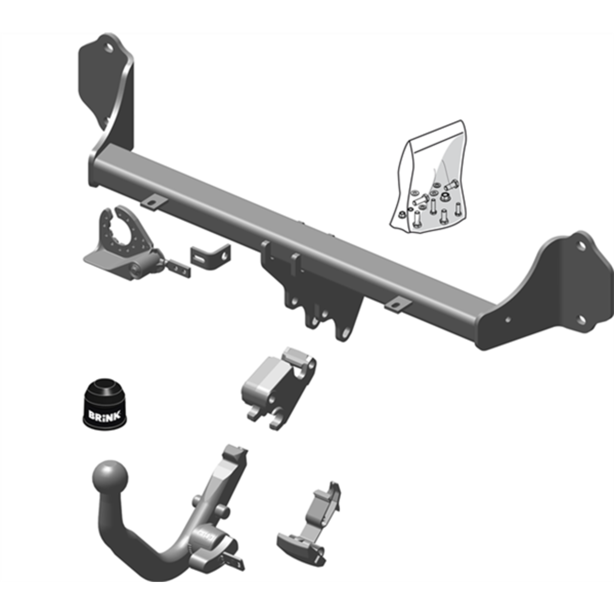 Brink Towbar to suit BMW 4 (01/2013 - on), 3 (01/2012 - on)