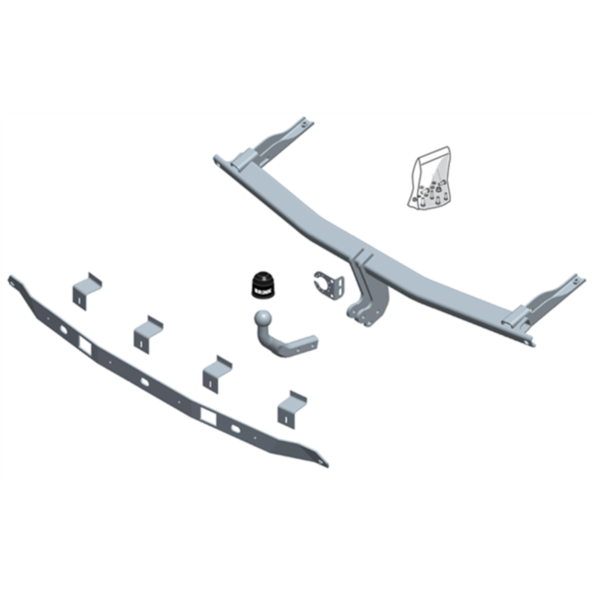 Brink Towbar to suit Volkswagen Caddy (2004 - on)