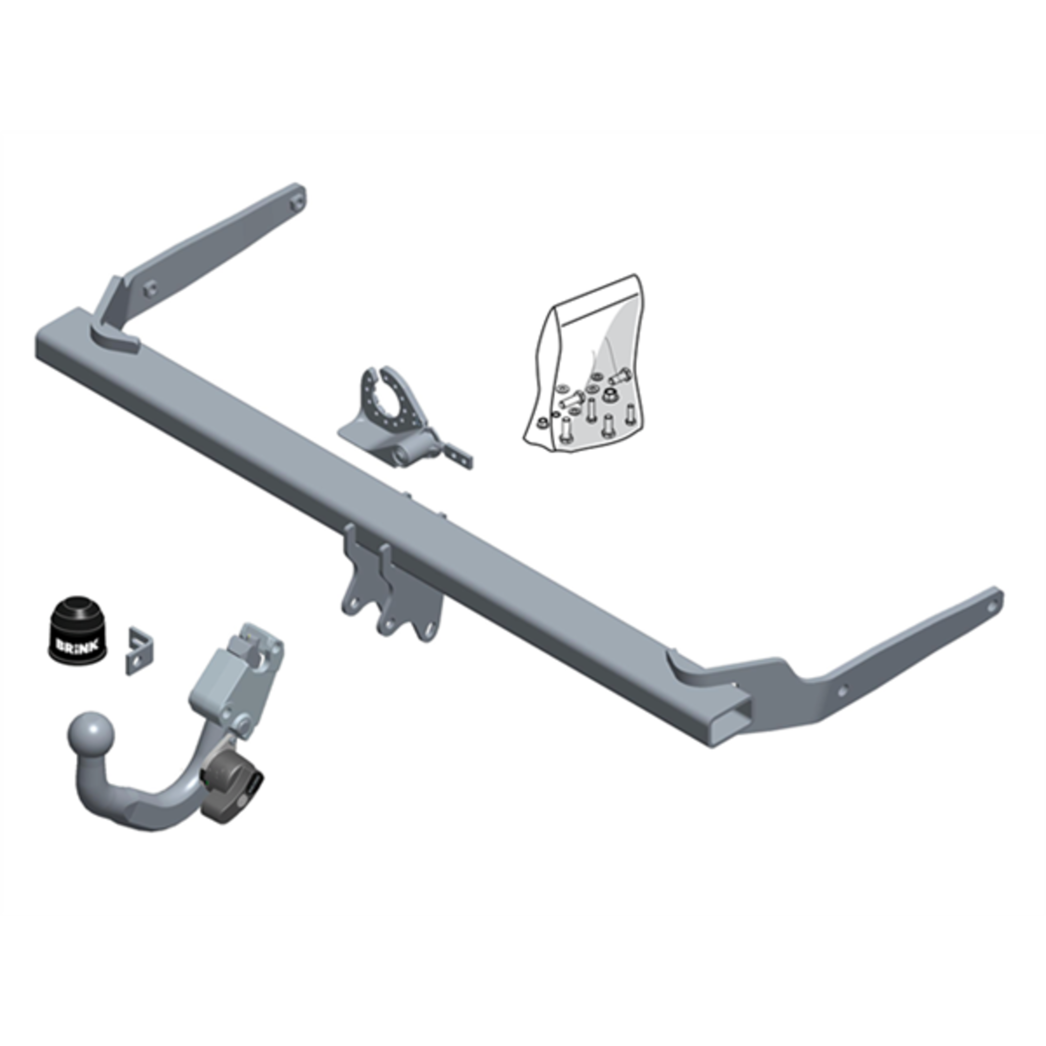 Brink Towbar to suit Volkswagen Passat (11/2014 - on), Skoda Superb (03/2015 - on)