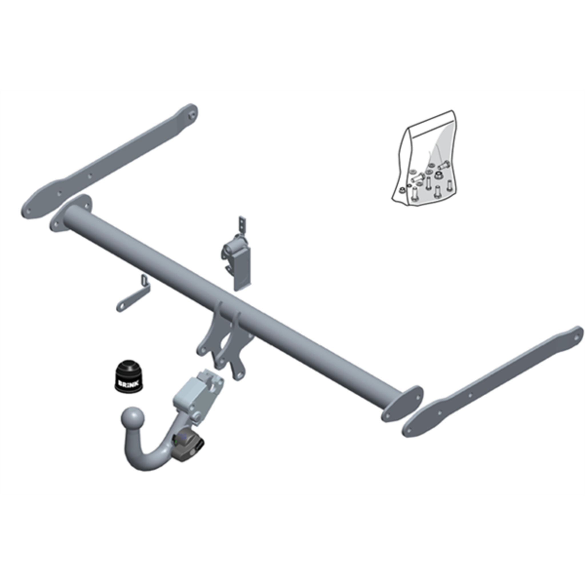 Brink Towbar to suit Mazda 2 (01/2014 - on)