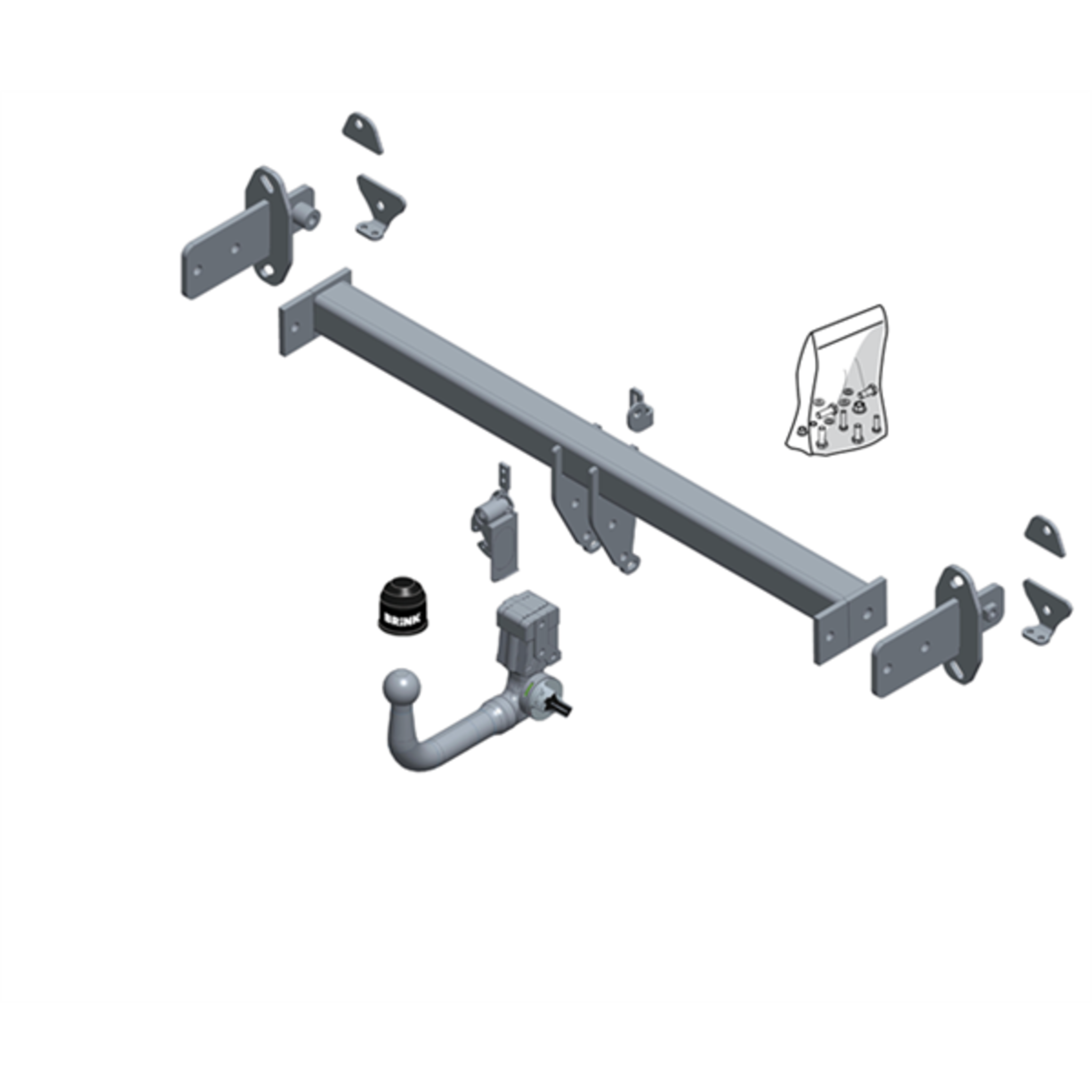 Brink Towbar to suit MERCEDES-BENZ GLC-CLASS (06/2015 - on)