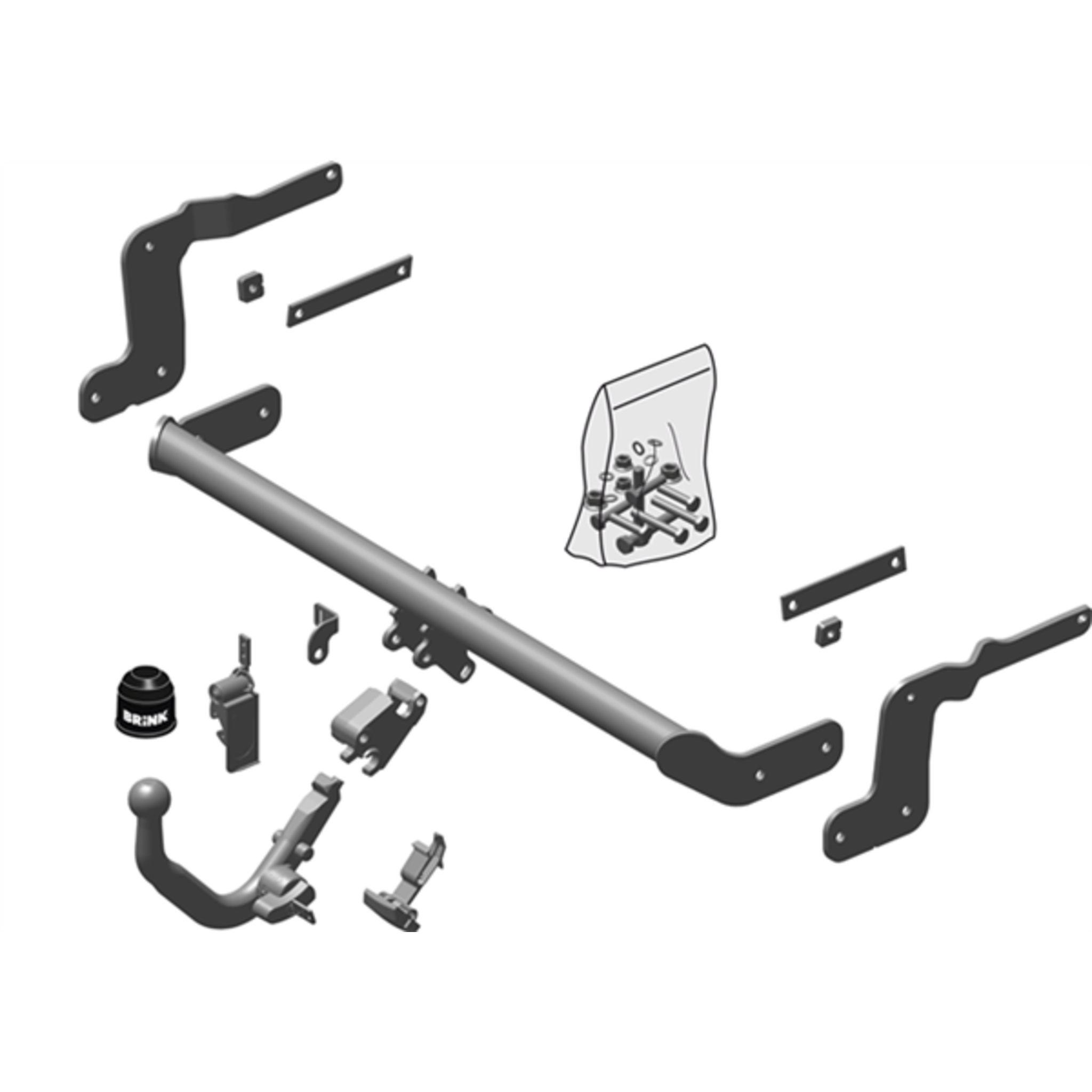 Brink Towbar to suit Ford Ecosport (12/2013 - on)
