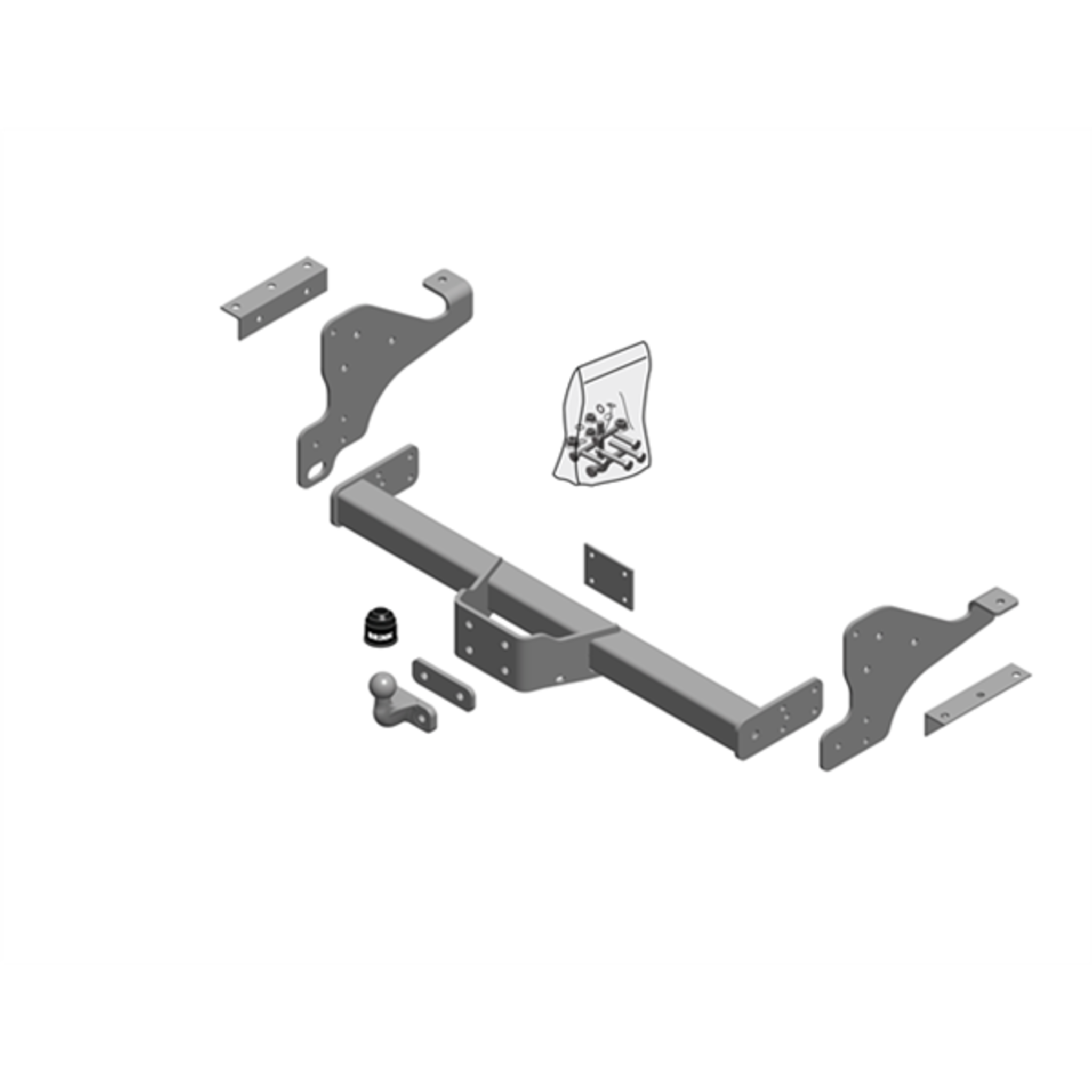 Brink Towbar to suit MERCEDES-BENZ X-CLASS (04/2018 - on), Nissan Navara (01/2015 - on)