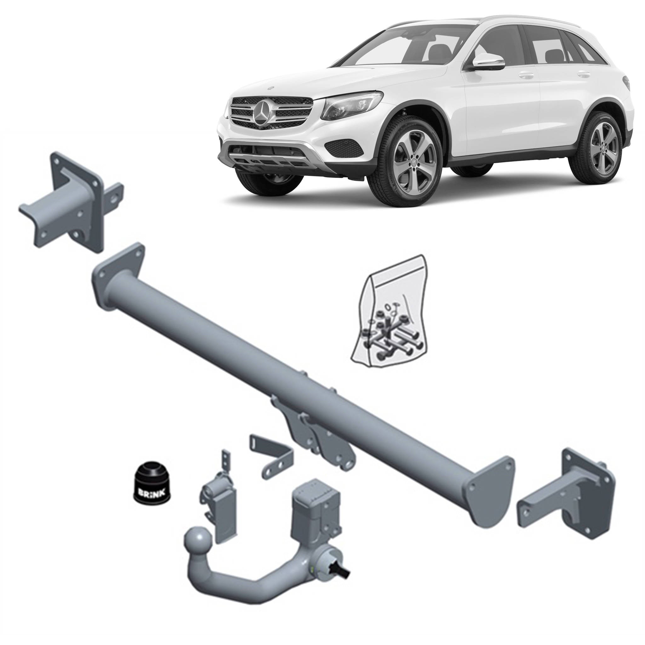 Brink Towbar to suit MERCEDES-BENZ GLC-CLASS (02/2020 - on), GL-CLASS (08/2019 - on)