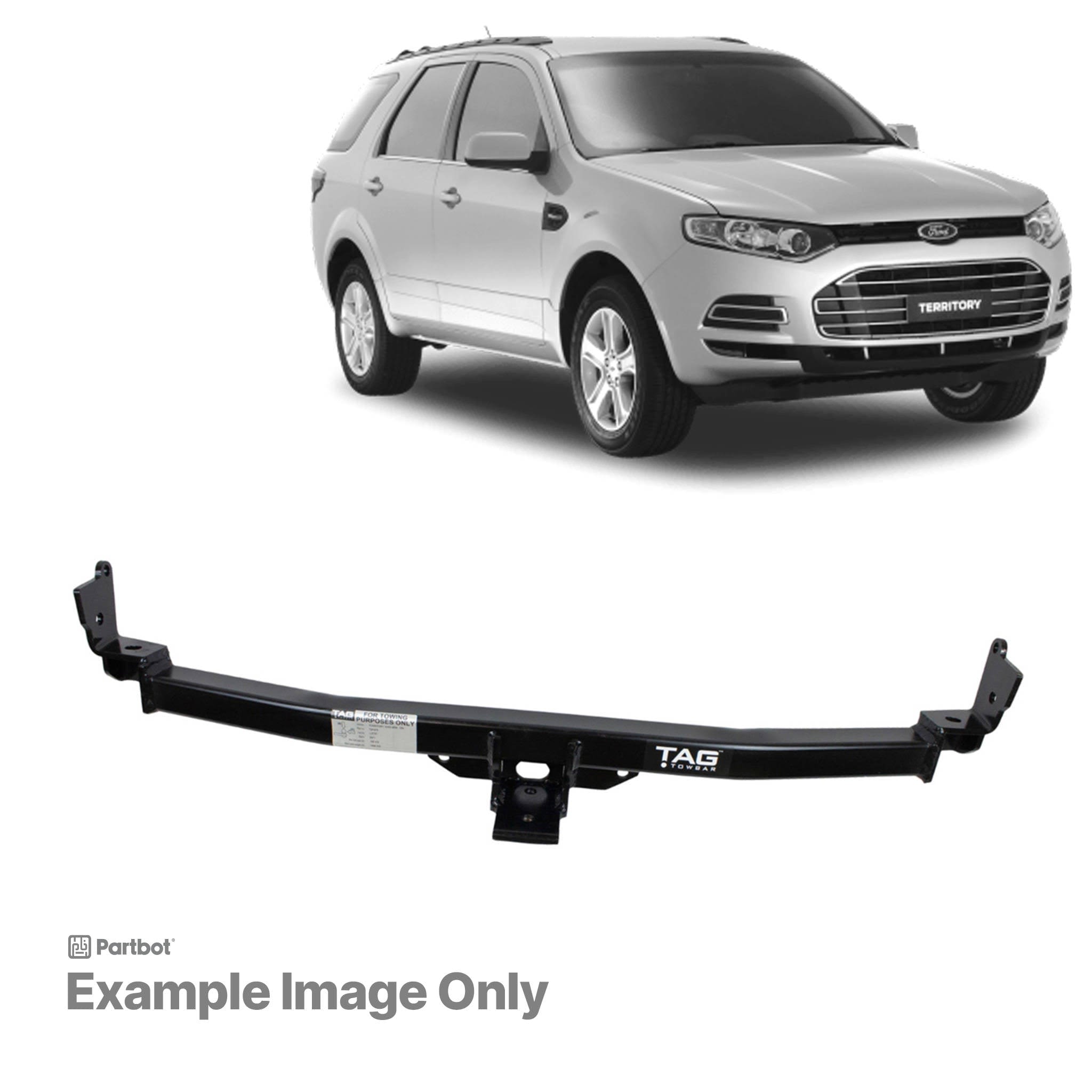 TAG LIGHT DUTY TOWBAR to suit Ford Territory (05/2004 - on)